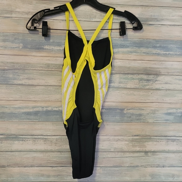 ADIDAS SOLID SPLICE VORTEX SWIMSUIT - Picture 6 of 6